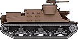 Sideview of M7B2 Priest